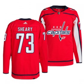 Washington Capitals tröja Conor Sheary 73 Adidas Röd Authentic - NHL Tröjor Herr